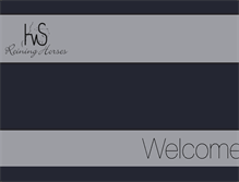 Tablet Screenshot of hws-reininghorses.ch